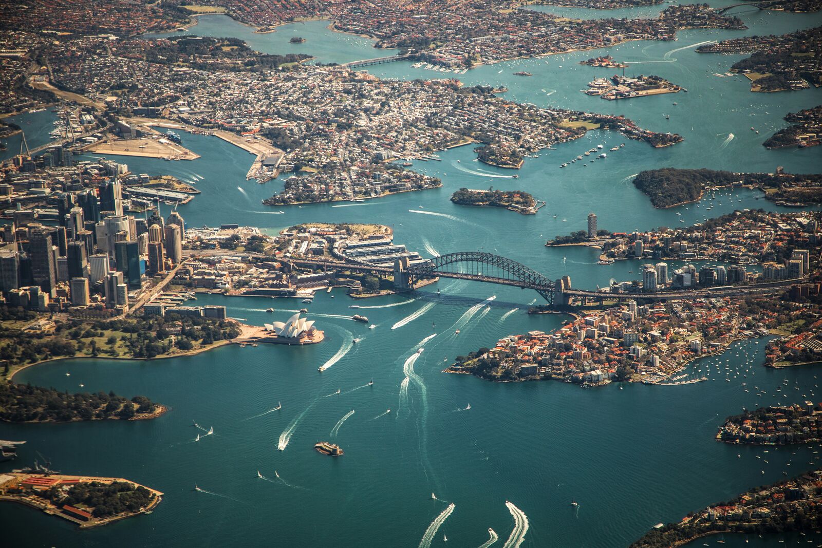 Scenic landscape in Australia