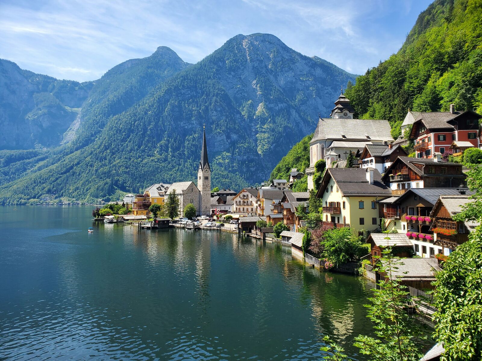 Scenic landscape in Austria