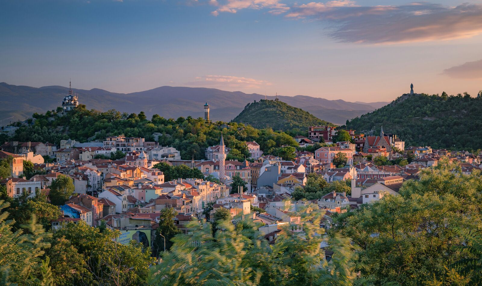 Scenic landscape in Bulgaria