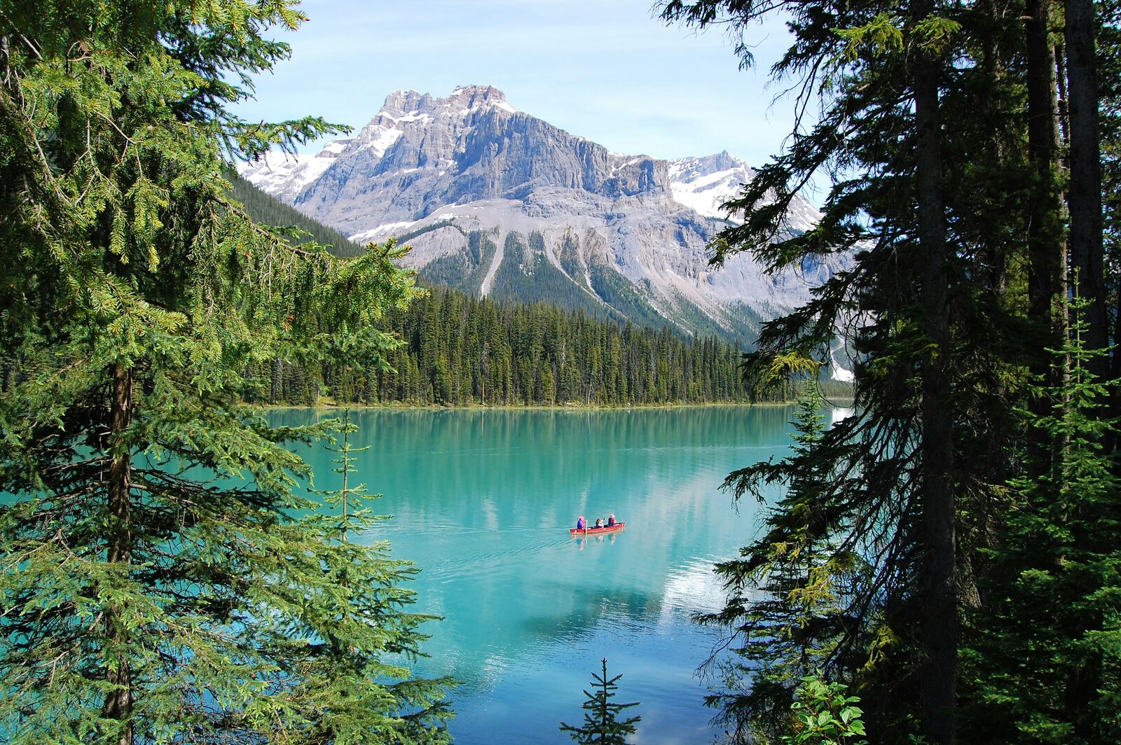 Scenic landscape in Canada