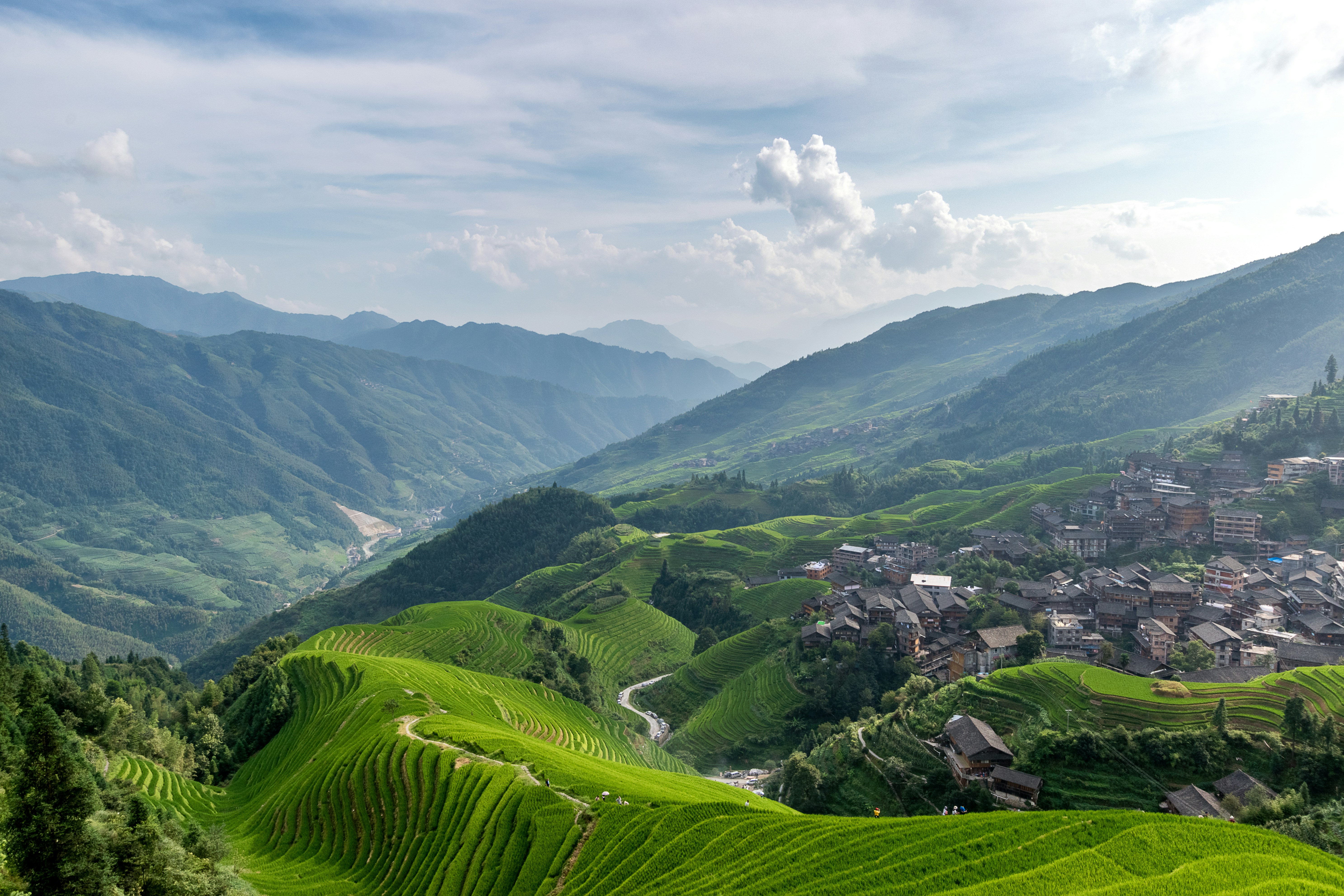 Scenic landscape in China