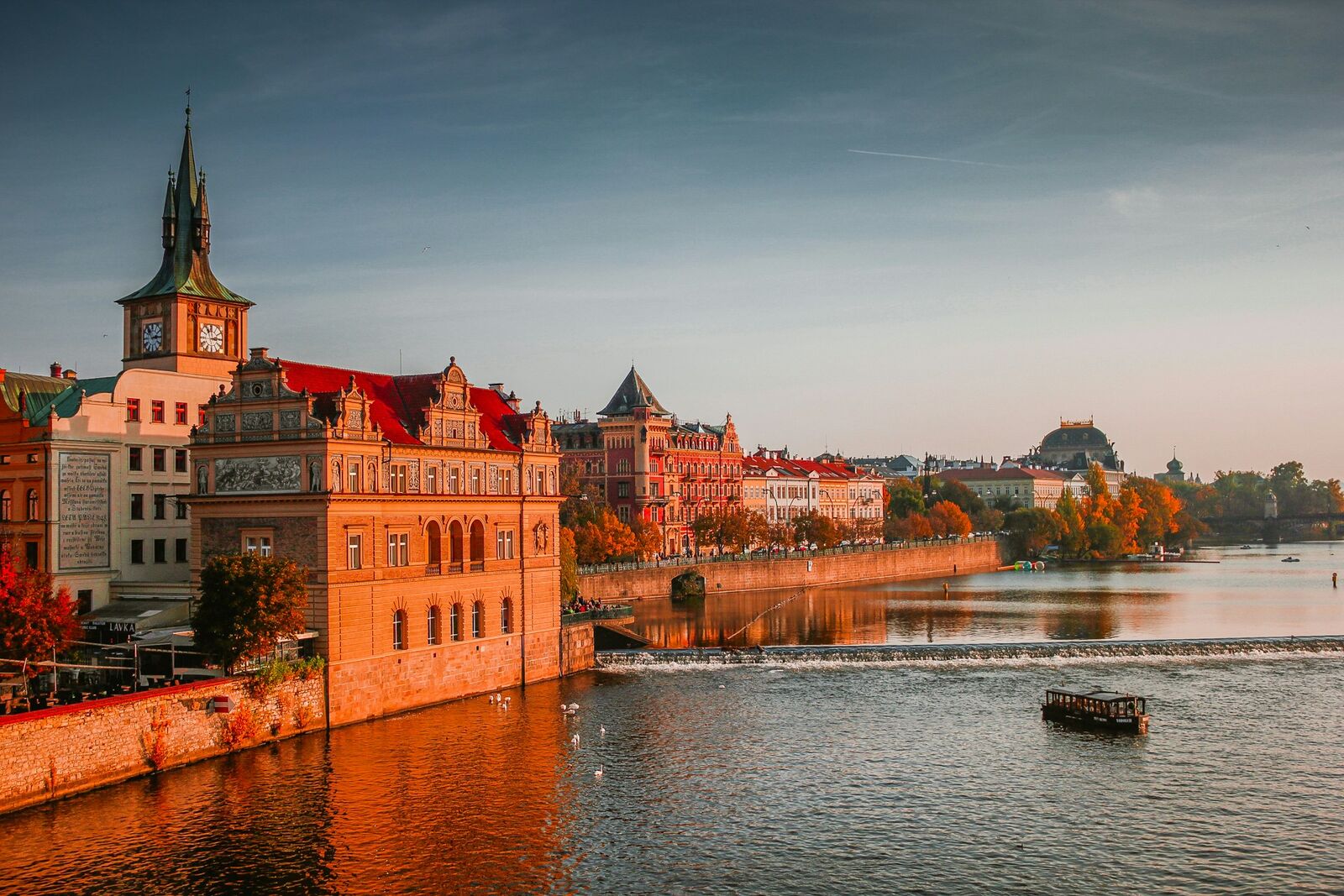 Scenic landscape in Czech Republic