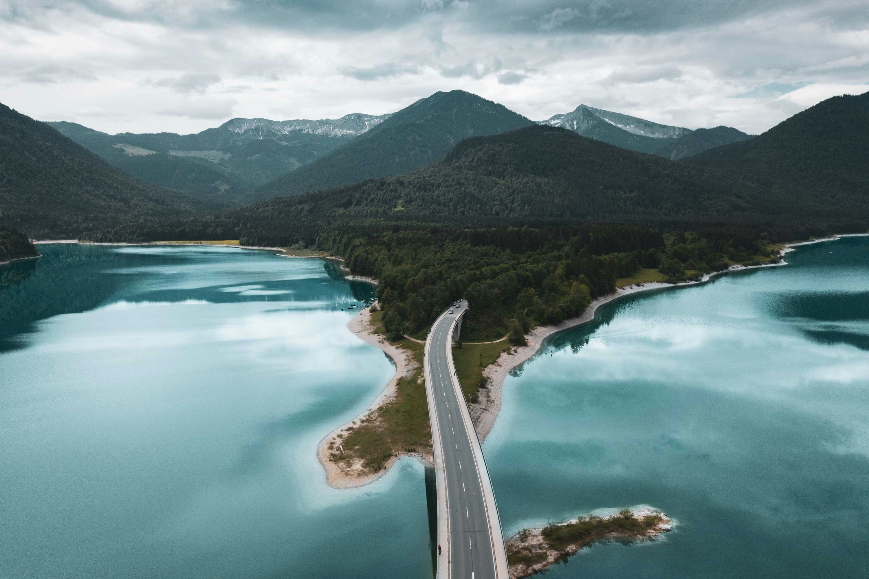 Scenic landscape in Germany