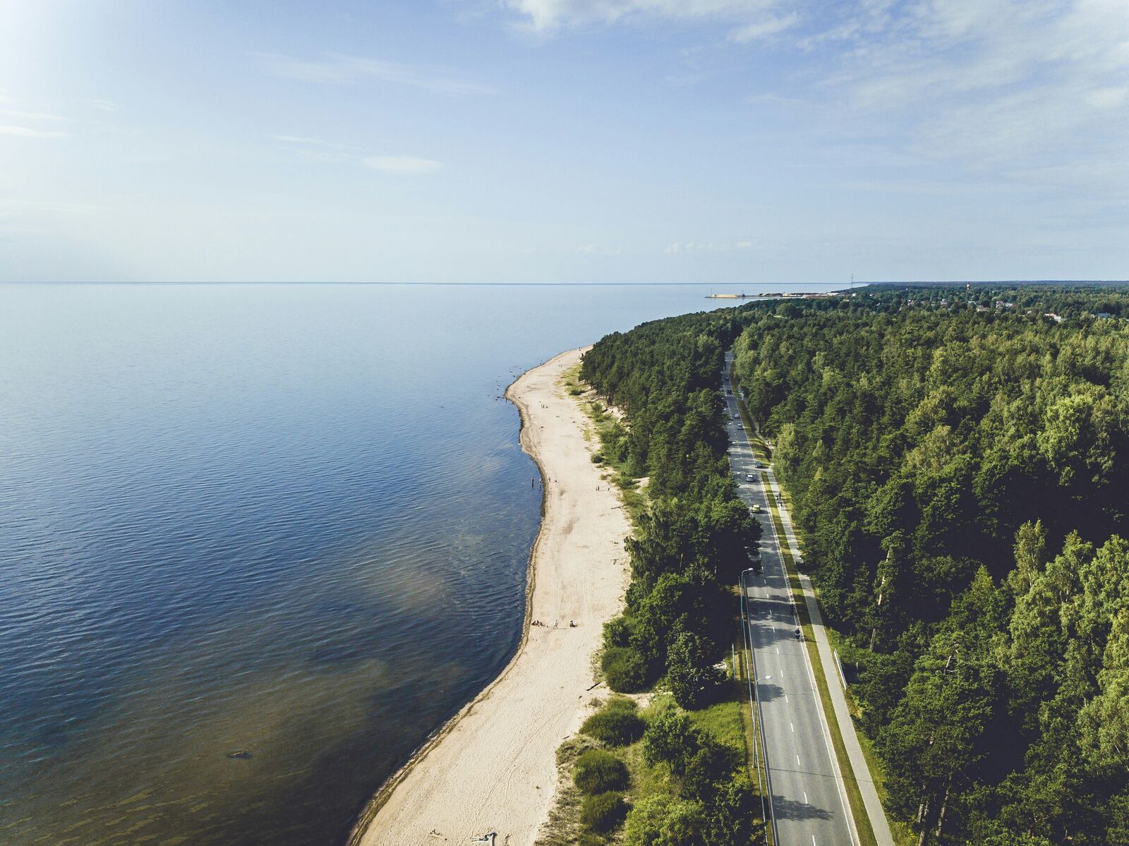 Latvia road view 1