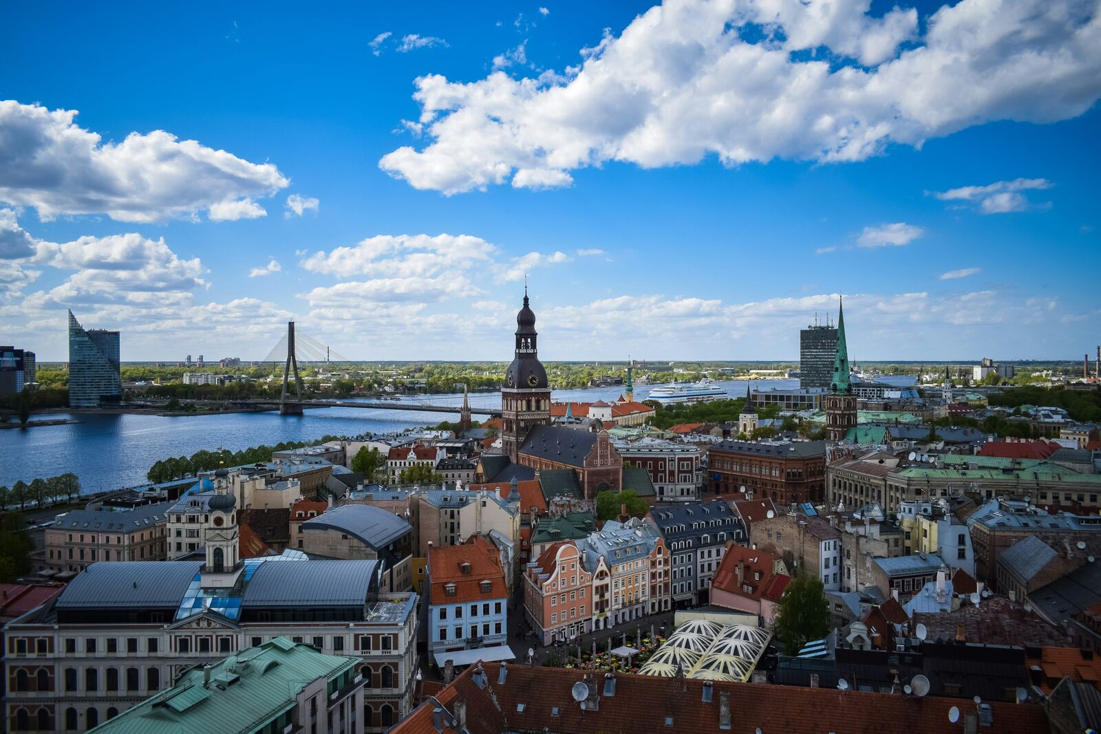Latvia road view 2