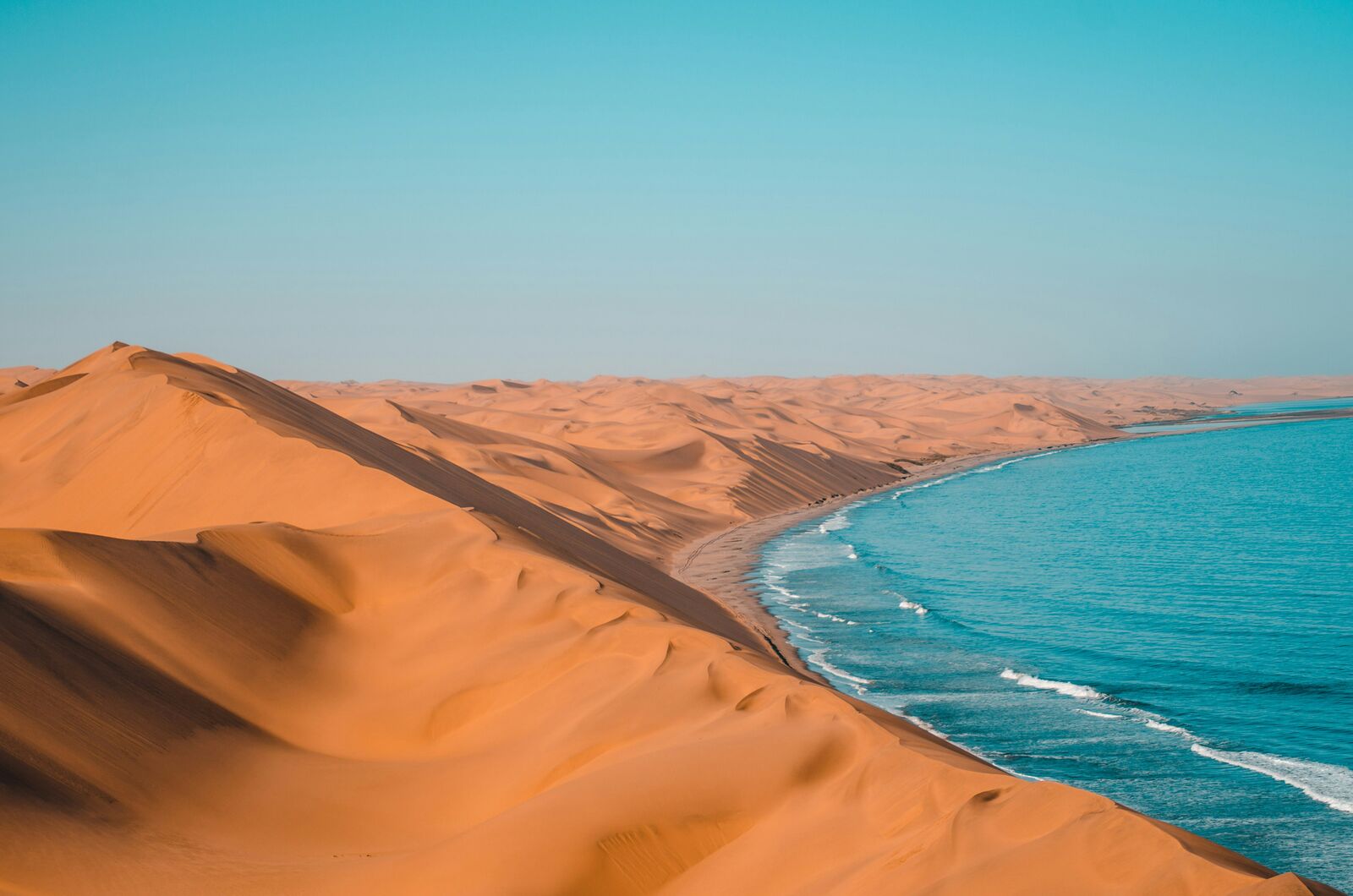 Scenic landscape in Namibia