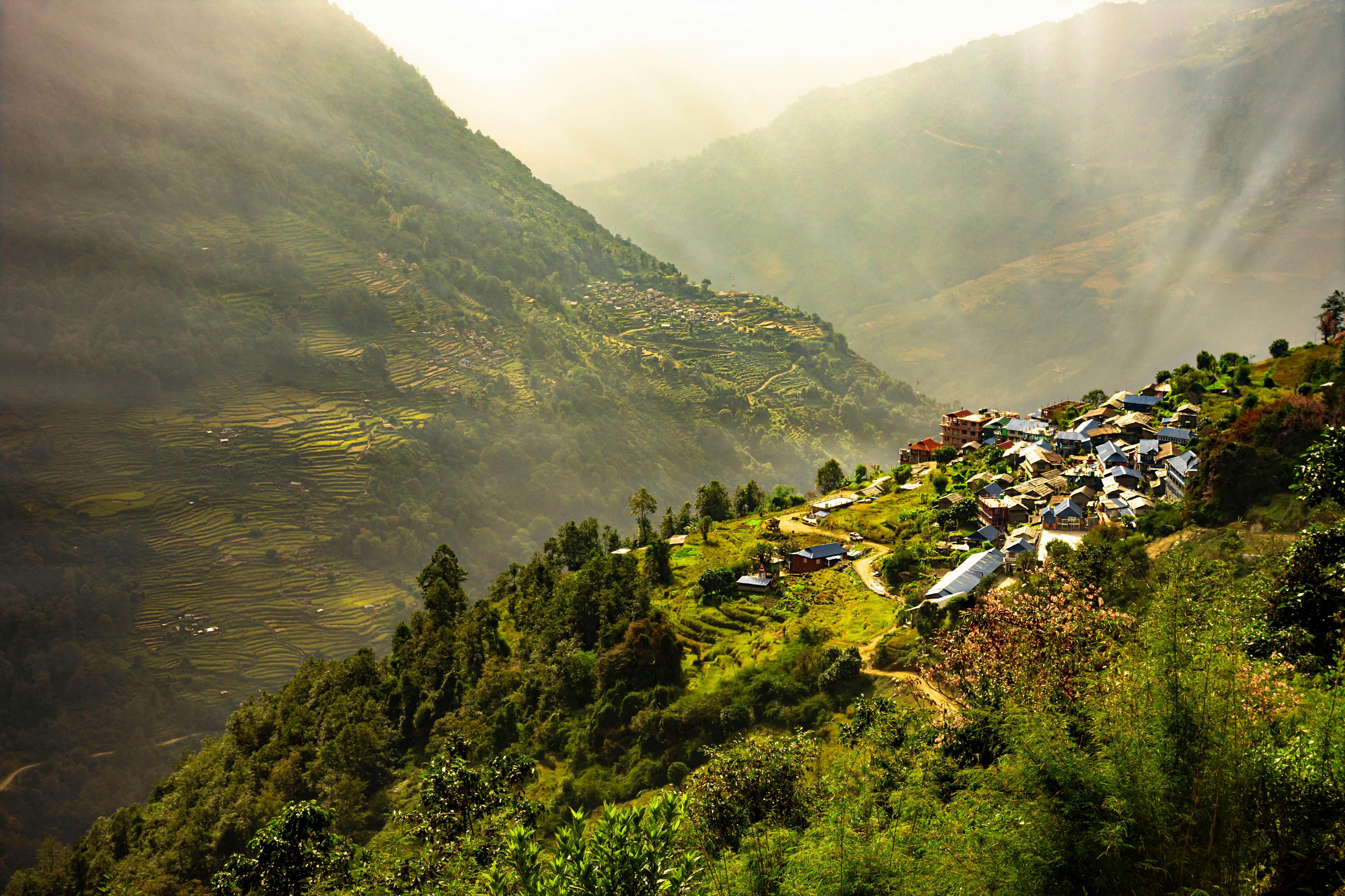 Nepal road view 1