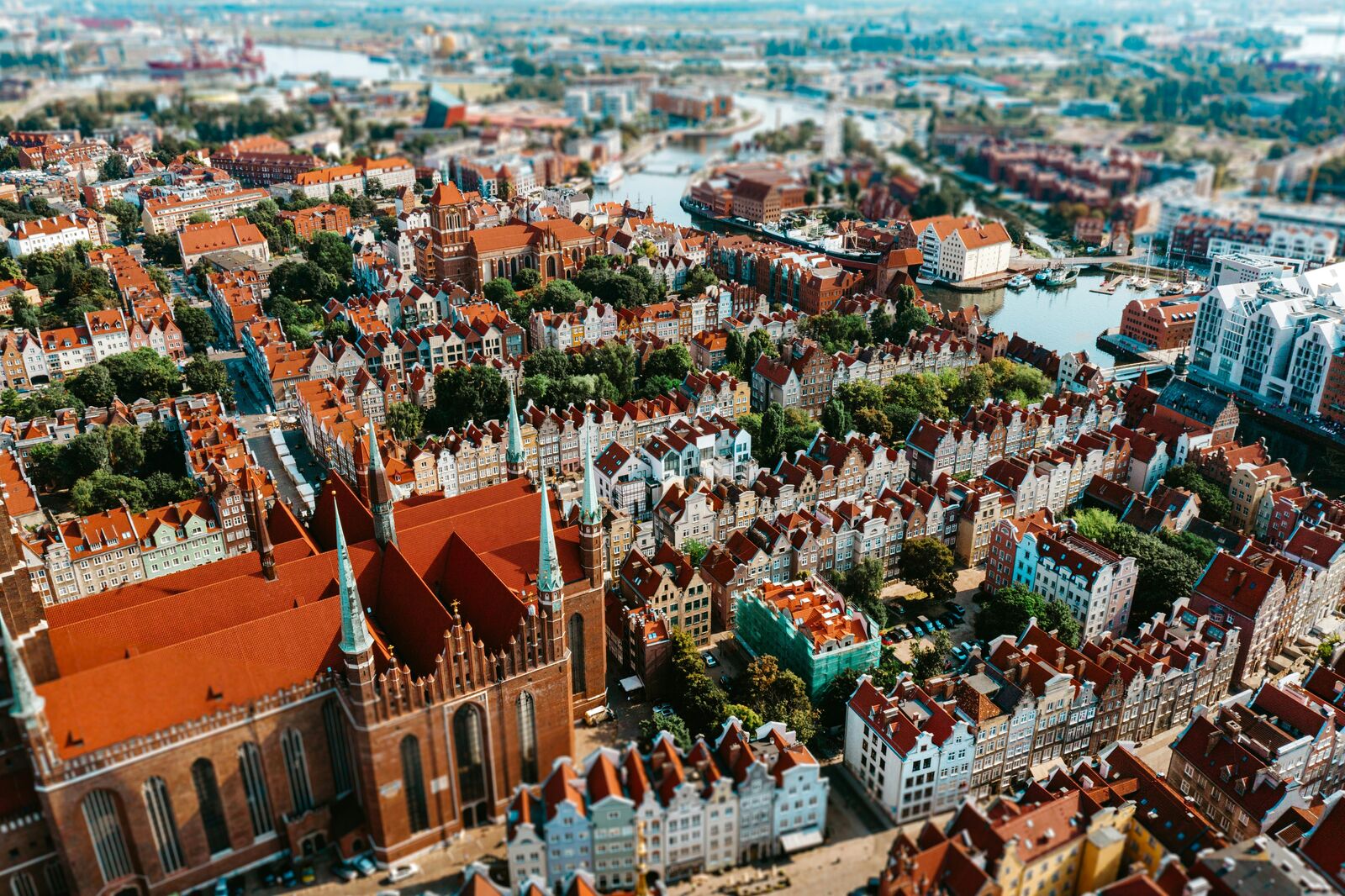 Poland road view 1