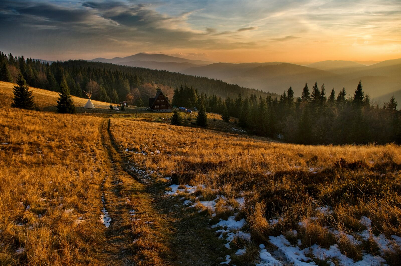 Poland road view 2