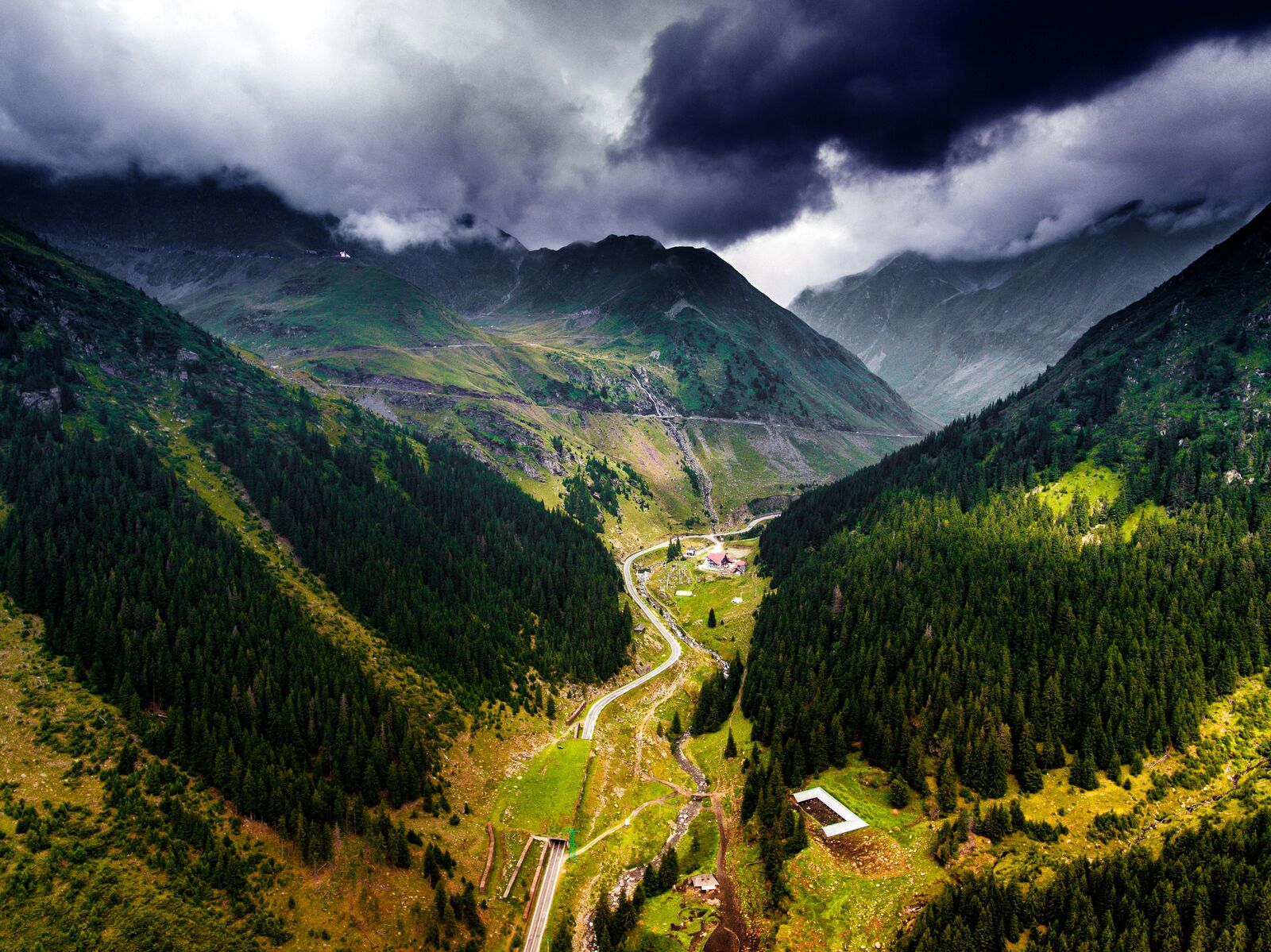 Romania road view 2