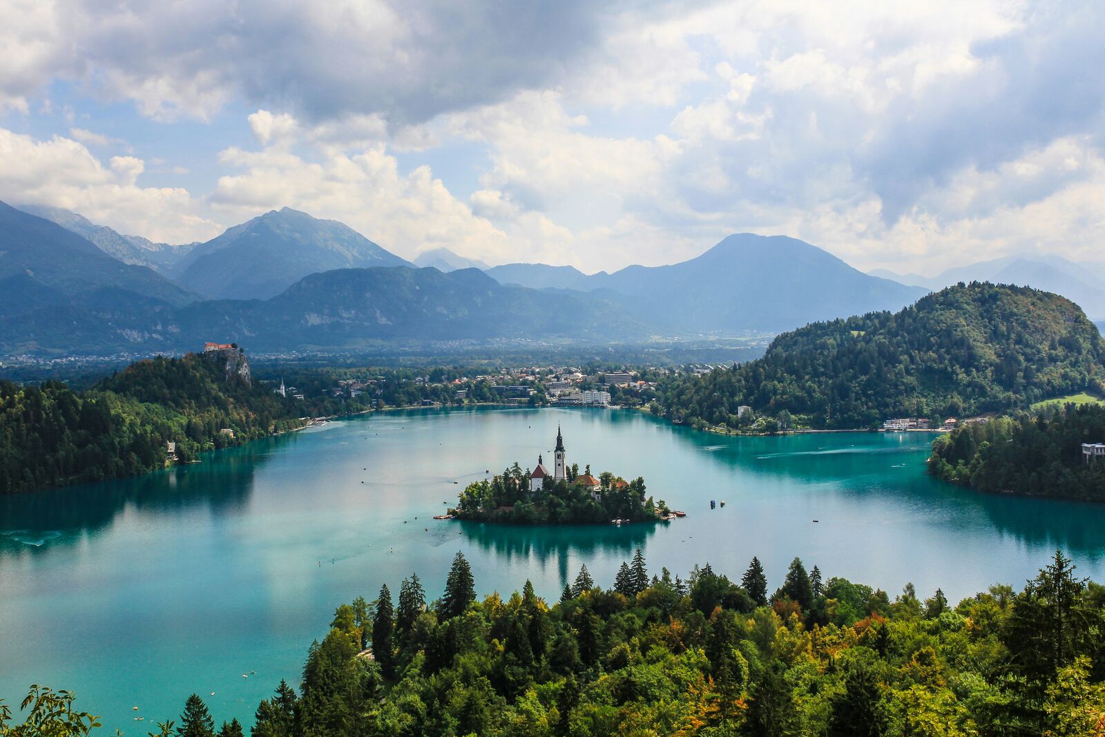 Slovenia road view 1
