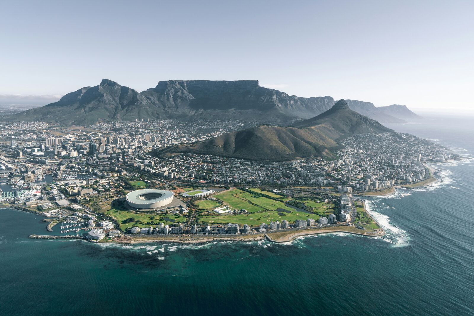 Scenic landscape in South Africa