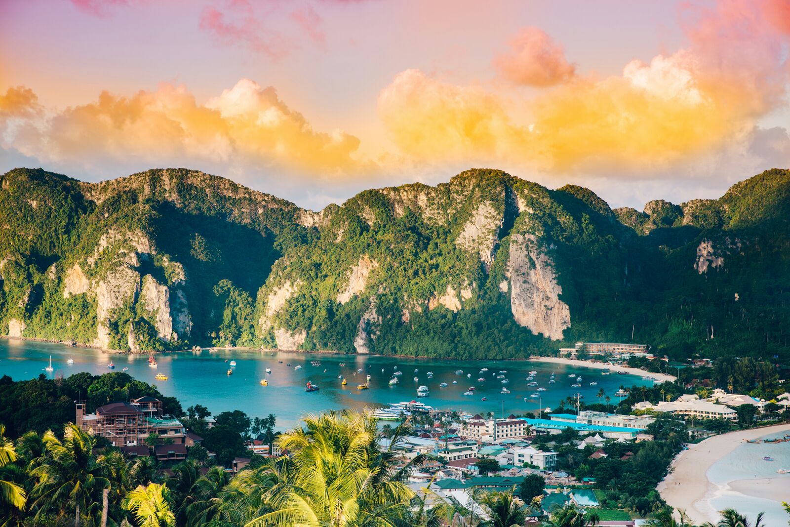 Scenic landscape in Thailand