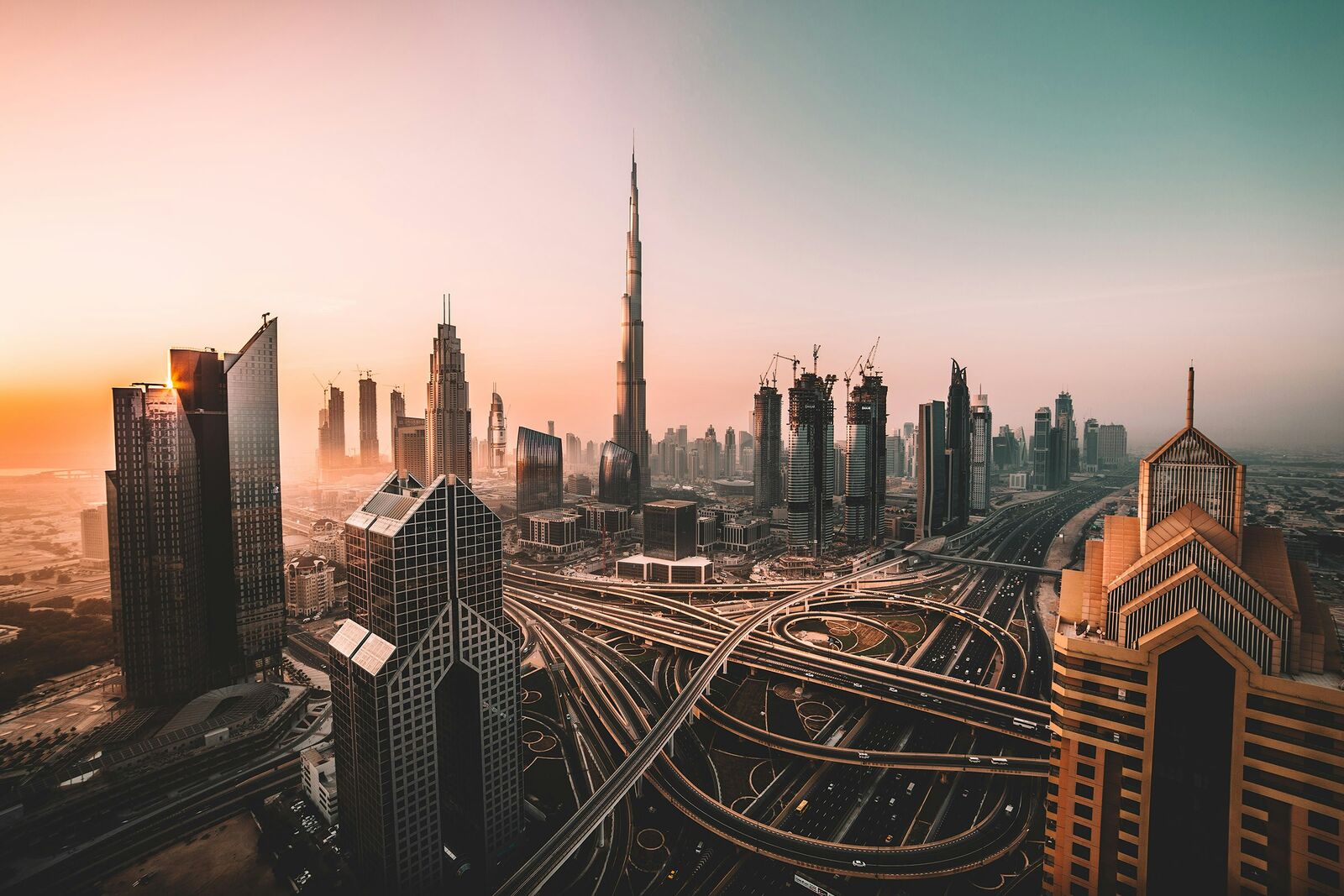 Scenic landscape in United Arab Emirates