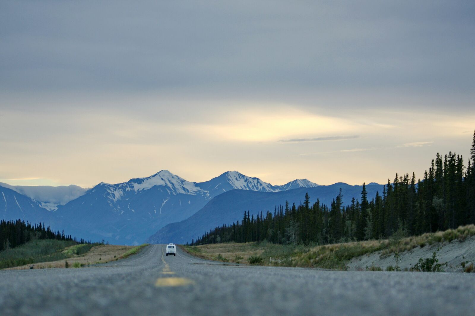 Dalton Highway Arctic Wilderness Drive scenic driving route in USA