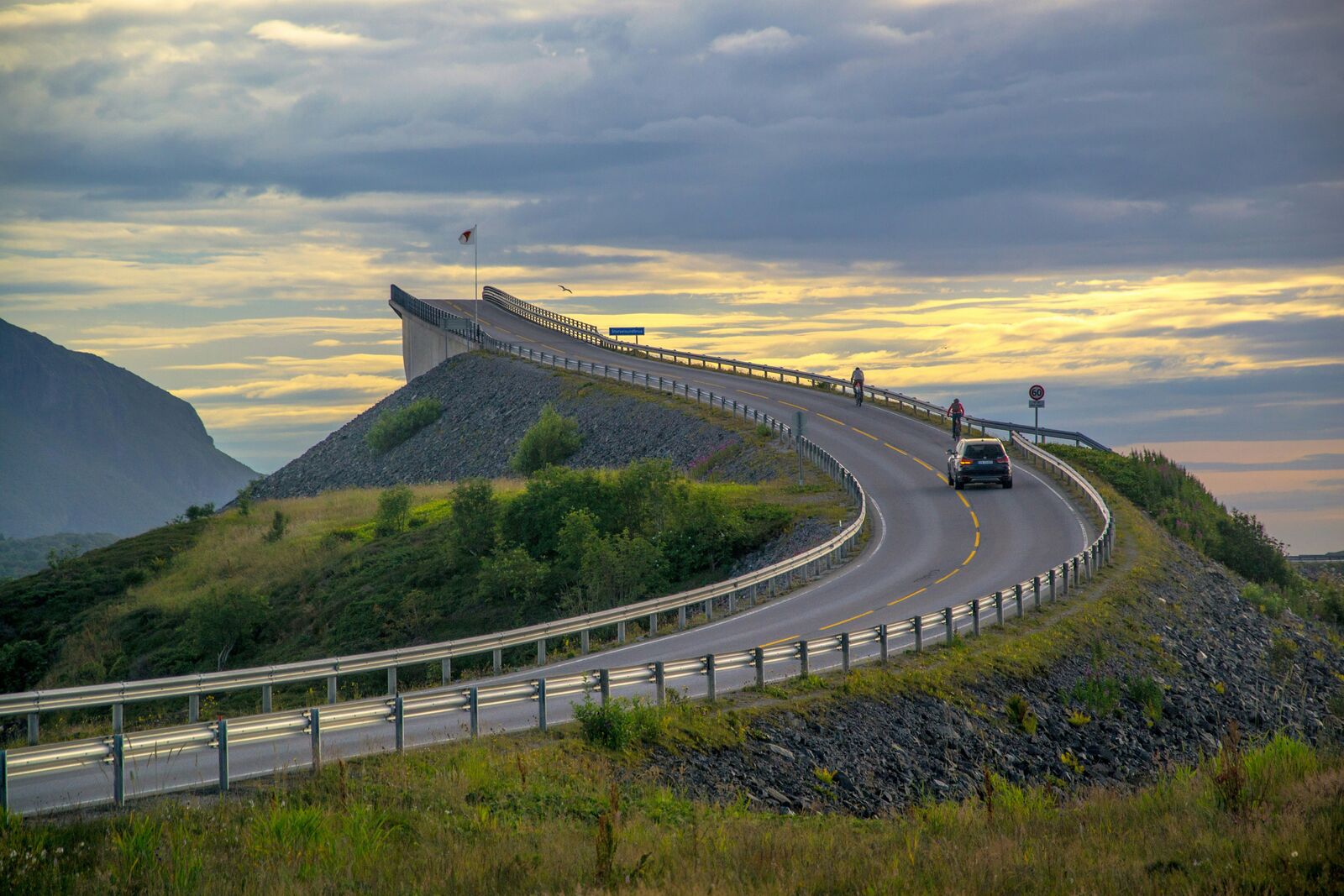 Atlantic Ocean Road Scenic Drive scenic driving route in Norway — photo 3