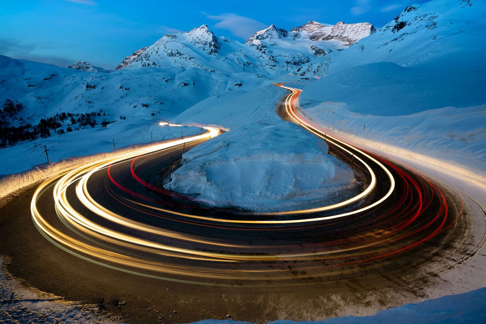 Bernina Pass Alpine Scenic Drive scenic driving route in Switzerland — photo 3