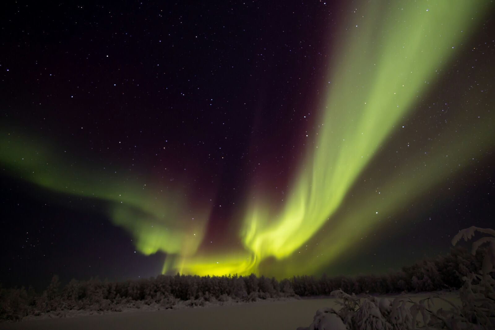 Lapland Arctic Scenic Winter Drive scenic driving route in Finland — photo 2
