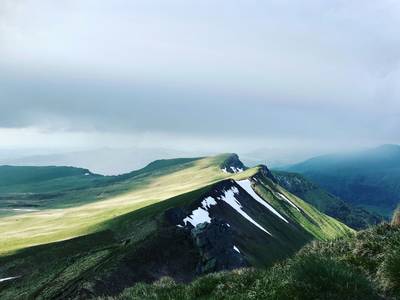Auvergne Volcano Scenic Mountain Drive