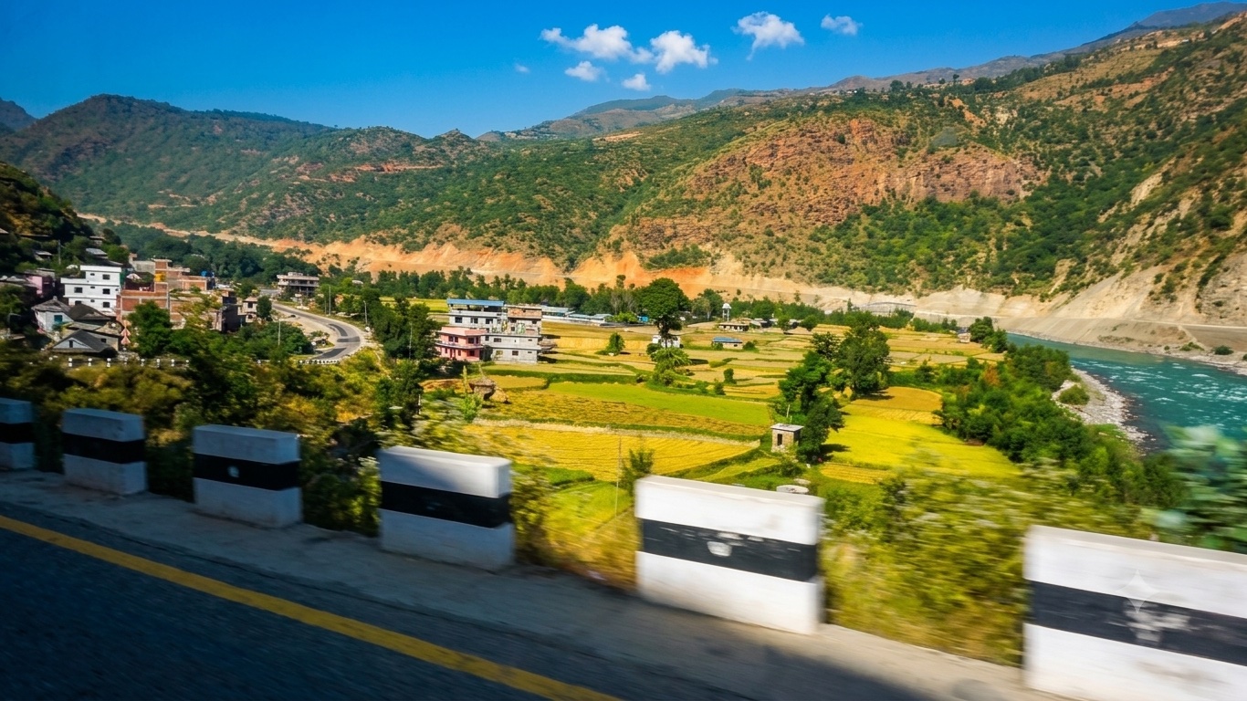 Kathmandu to Ramechhap (Manthali Airport) Epic Himalayan Scenic Transfer Drive Experience scenic driving route in Nepal — photo 3