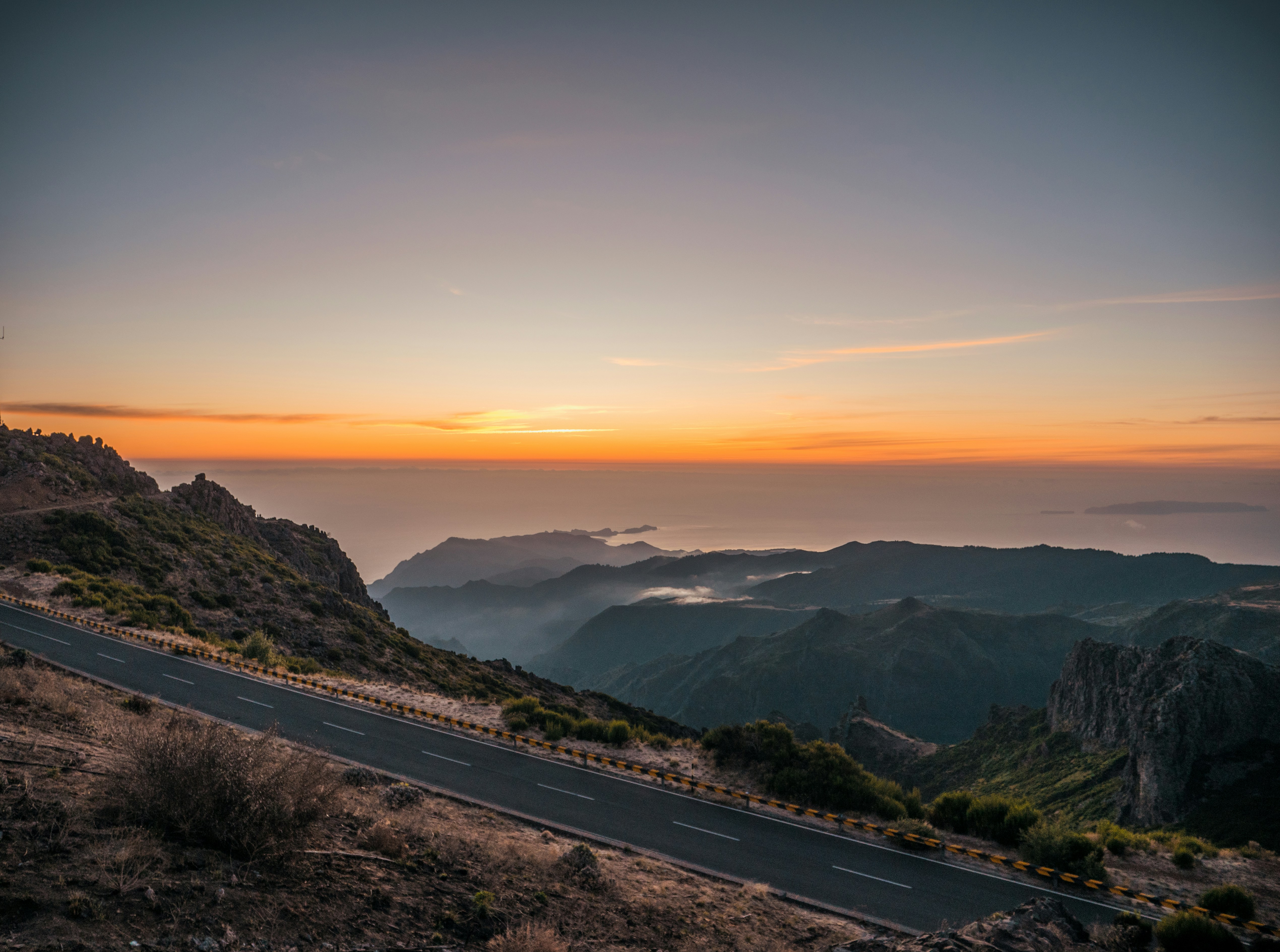 Madeira Island Scenic Mountain Drive scenic driving route in Portugal