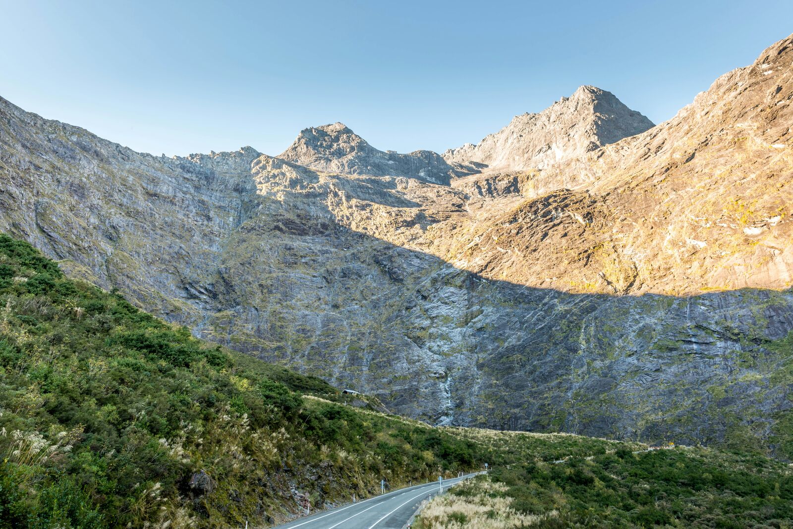 Milford Road Alpine Scenic Drive scenic driving route in New Zealand