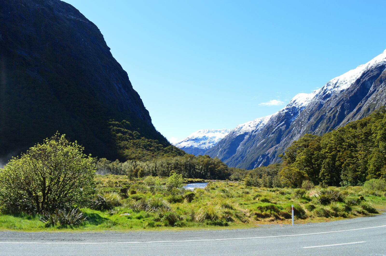 Milford Road Alpine Scenic Drive scenic driving route in New Zealand — photo 2
