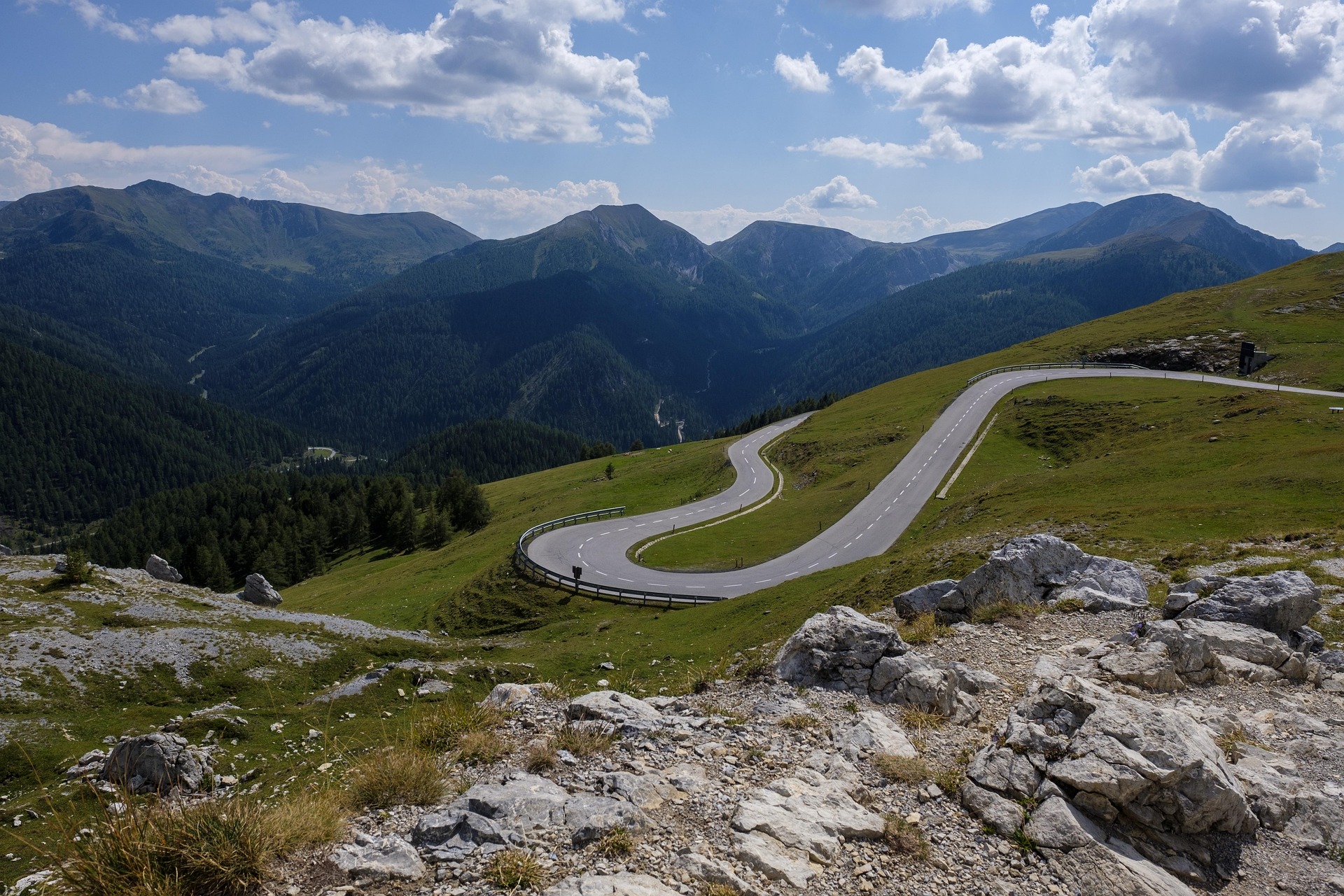 Nockalm Scenic Alpine Loop Drive scenic driving route in Austria — photo 2