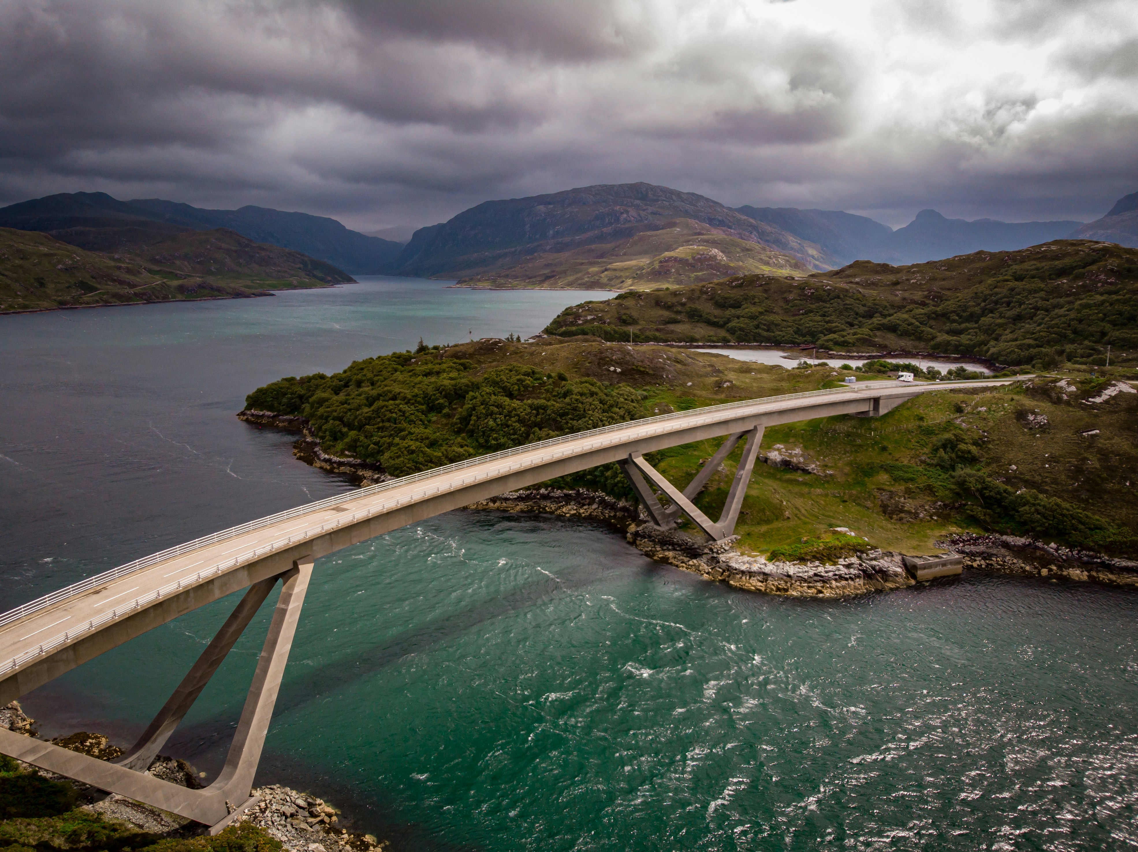 North Coast 500 (NC500) scenic driving route in United Kingdom