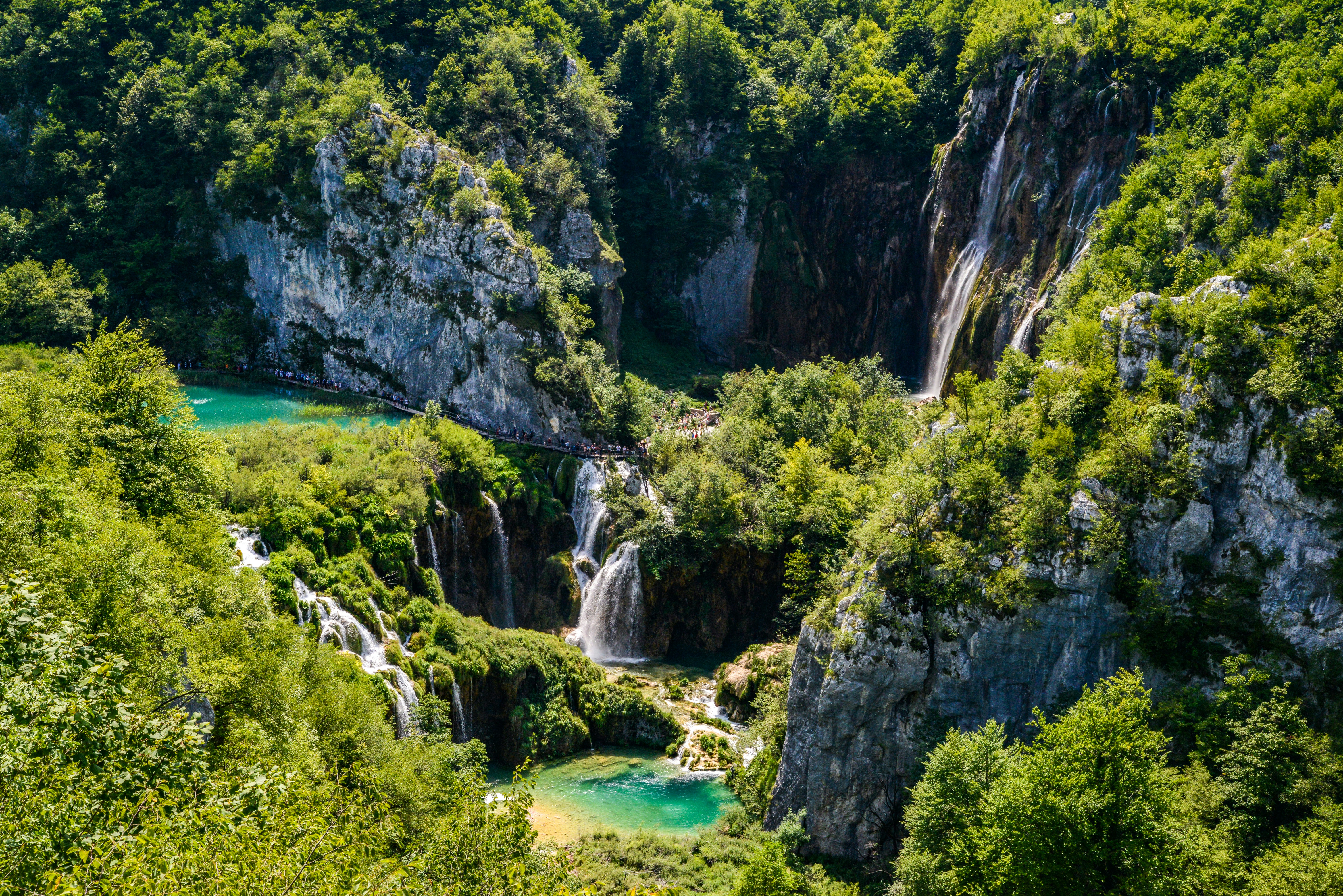 Plitvice Lakes Forest Scenic Drive scenic driving route in Croatia