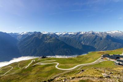 Silvretta High Alpine Scenic Pass Drive