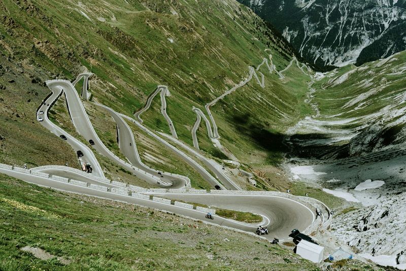 Stelvio Pass Alpine Scenic Drive