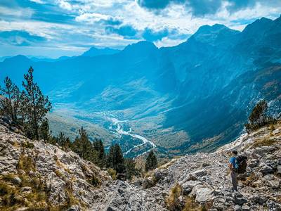 Theth to Valbona Alpine Mountain Pass Drive