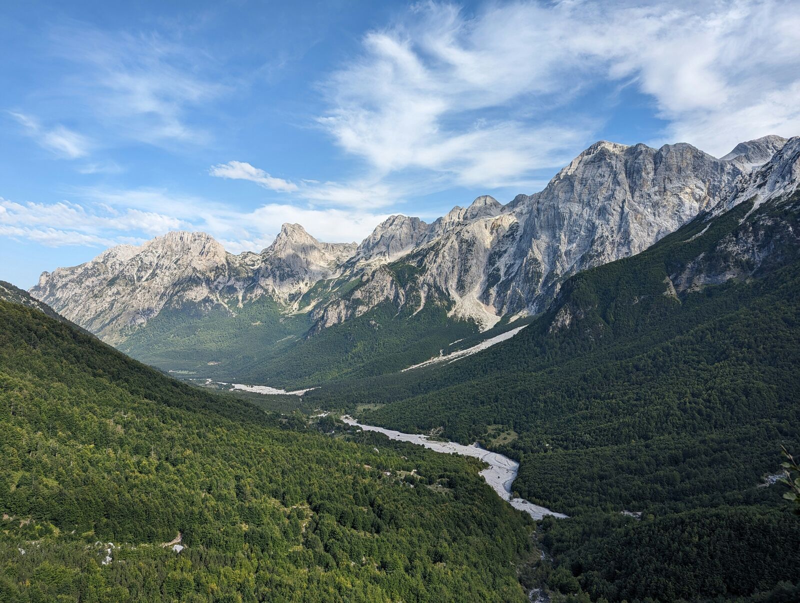 Theth to Valbona Alpine Mountain Pass Drive scenic driving route in Albania — photo 2