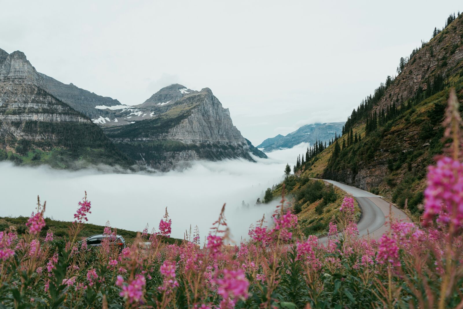 Going-to-the-Sun Road Glacier Scenic Drive scenic driving route in USA — photo 3