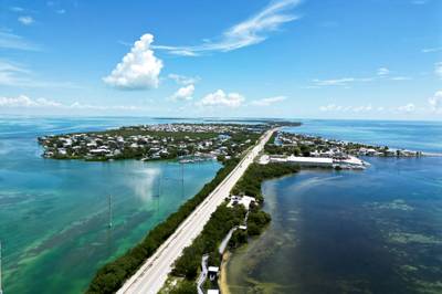 Overseas Highway Ocean Bridge Scenic Drive