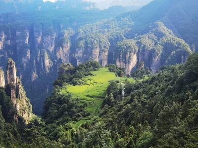 Zhangjiajie Scenic Mountain Road Drive