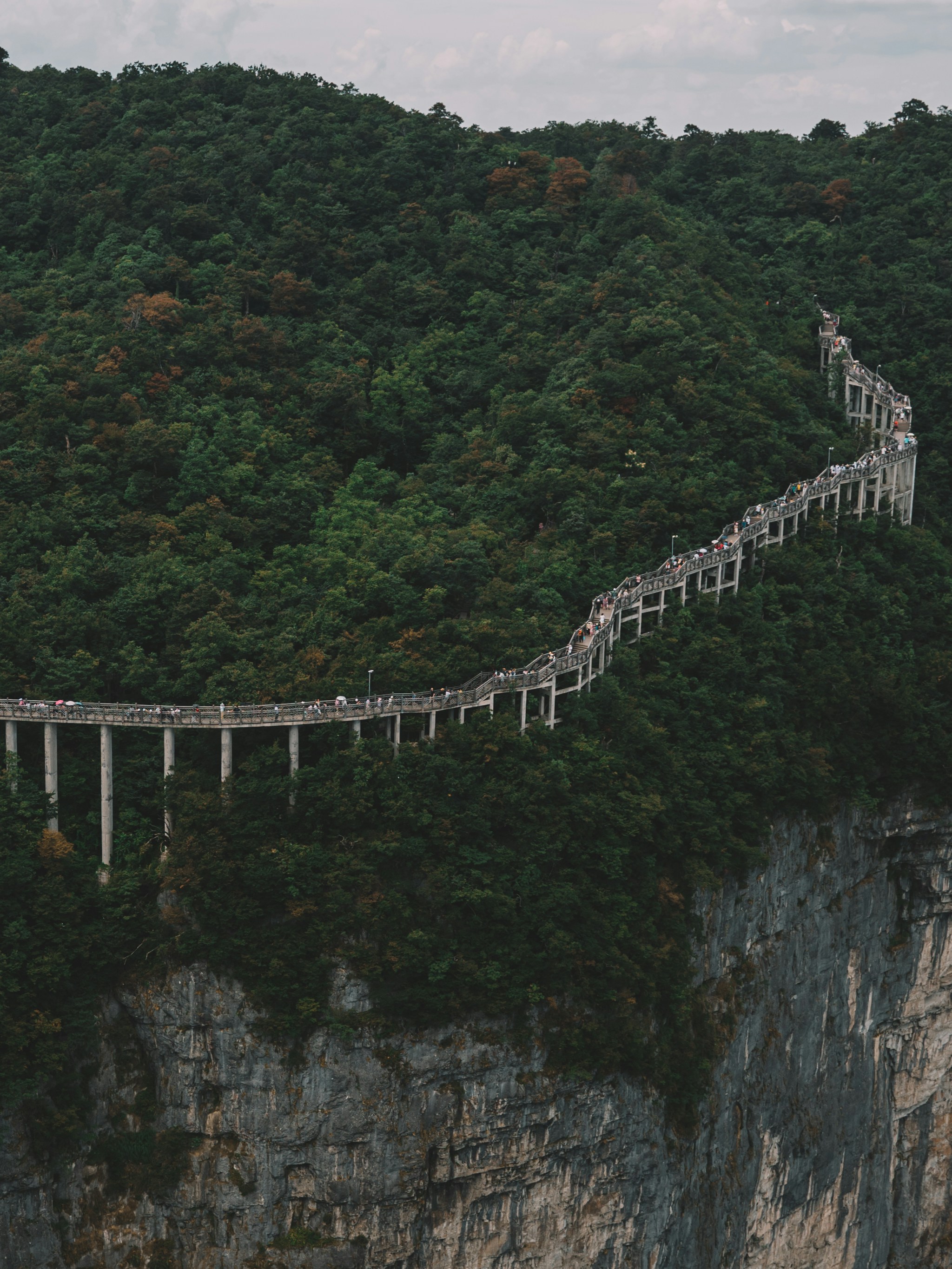 Zhangjiajie Scenic Mountain Road Drive scenic driving route in China — photo 2